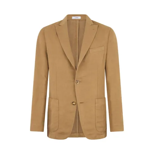 Cotton Linen satin K-Jacket - Boglioli - Modalova
