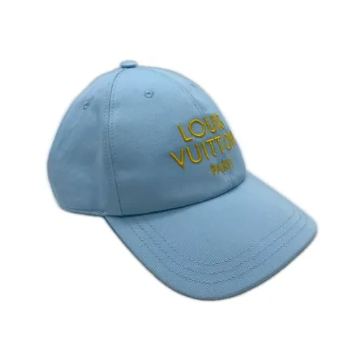 Pre-owned Vintage Cotton Hat - Louis Vuitton Vintage - Modalova
