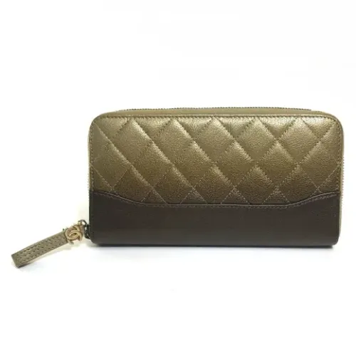 Pre-owned Leather wallets - Chanel Vintage - Modalova