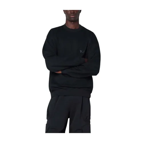 Black Cotton Blend Polos - Y-3 - Modalova