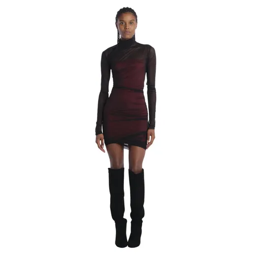 Mini Dress with Veil - Amazuin - Modalova