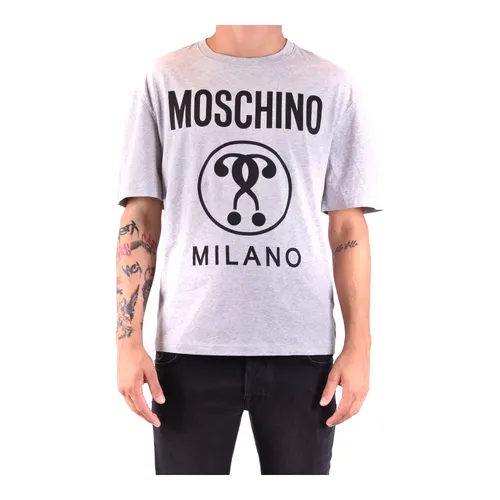Moschino - Tops > T-Shirts - Gray - Moschino - Modalova