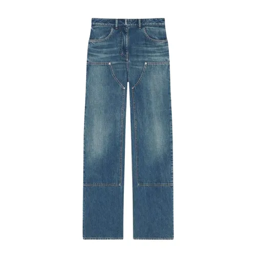 Patchwork Wide Leg Jeans - Givenchy - Modalova