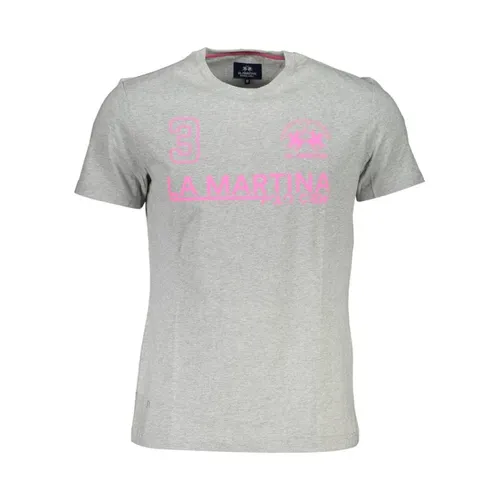Sporting Elegance Crew Neck Tee - La Martina - Modalova