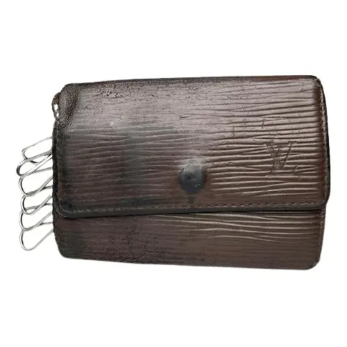 Pre-owned Leather Key Holder - Louis Vuitton Vintage - Modalova