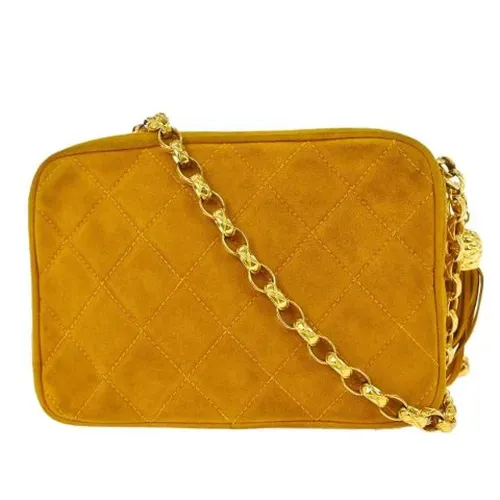 Pre-owned Suede Cross Body Bag - Chanel Vintage - Modalova