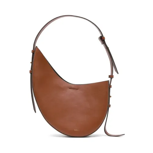 Black Leather Wino Bag - Soeur - Modalova