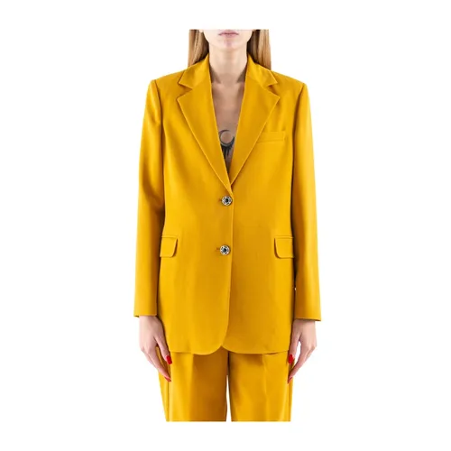 Classic Single Button Blazer - Liu Jo - Modalova
