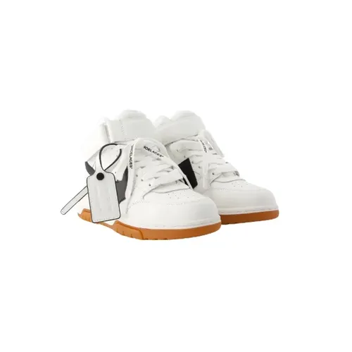 Leather Sneakers - Off White - Modalova