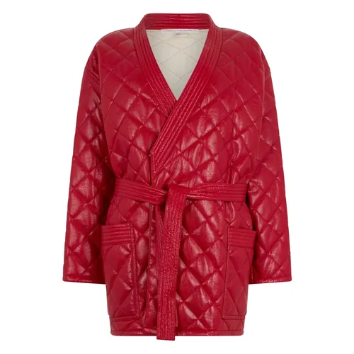 Wide Coat with Belt - Philosophy di Lorenzo Serafini - Modalova