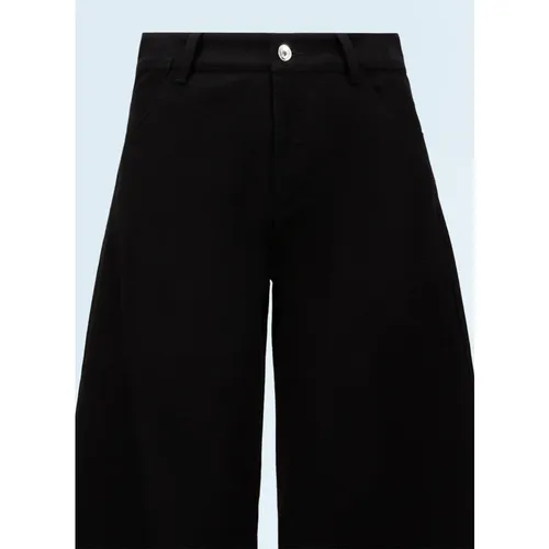 Wide Trousers - Moncler - Modalova