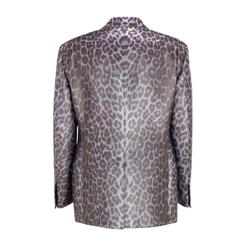 Shiny Single-Breasted Blazer - Tom Ford - Modalova