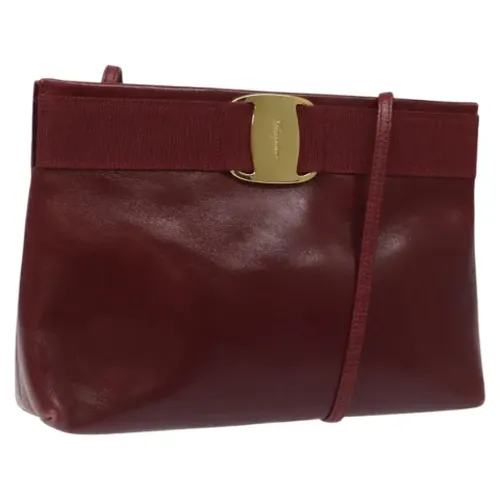 Pre-owned Leather shoulder-bags - Salvatore Ferragamo Pre-owned - Modalova