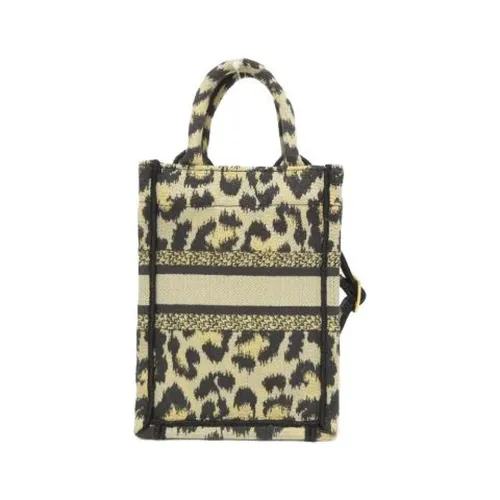 Pre-owned Vintage Canvas Tote Bag - Dior Vintage - Modalova