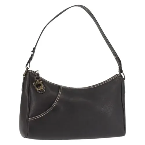 Pre-owned Leather Shoulder Bag - Salvatore Ferragamo Pre-owned - Modalova