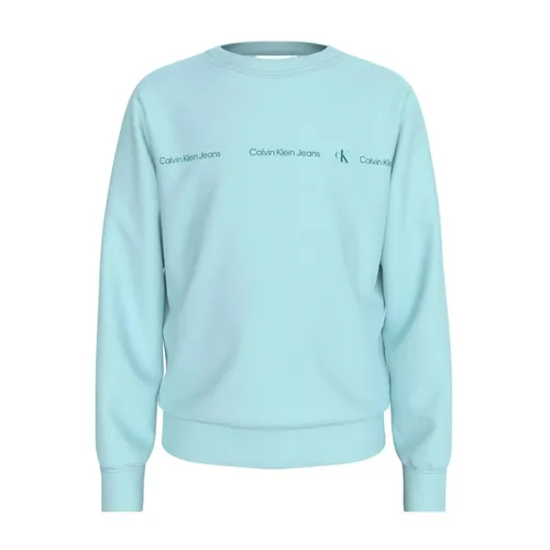 Minimalistic Round Neck Sweatshirt - Calvin Klein - Modalova
