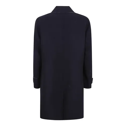 Reversible Single-Breasted Coat - Eleventy - Modalova