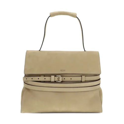 Belted Tote Bag - Moschino - Modalova