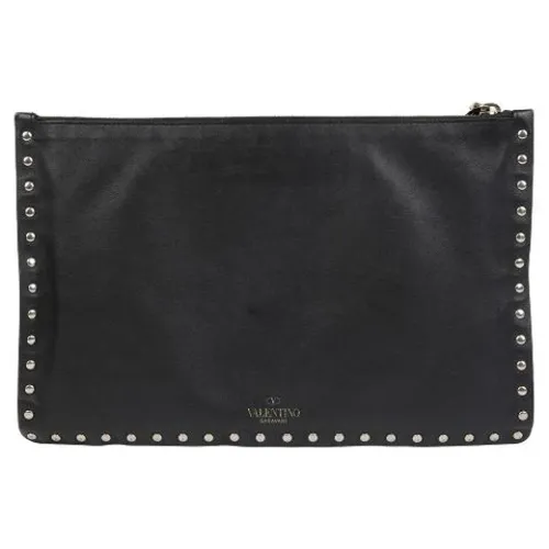 Pre-owned Leather Clutch - Valentino Vintage - Modalova