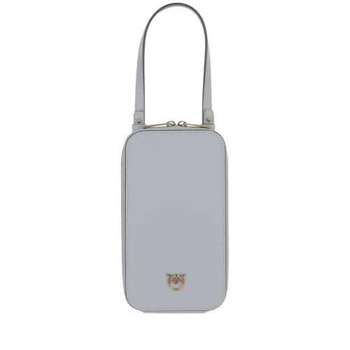 Zip-around Leather Smartphone Case - Pinko - Modalova