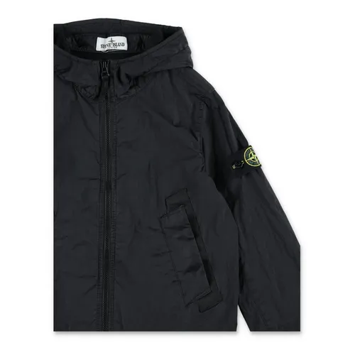 Nylon Jacket Hoodie - Stone Island - Modalova