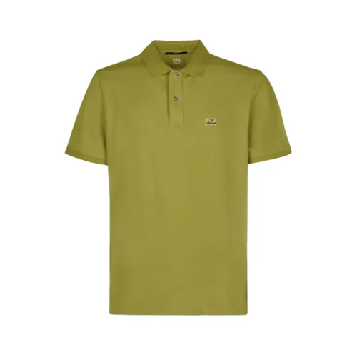 Slim Fit Logo Polo - C.p. Company - Modalova