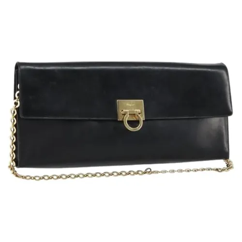 Pre-owned Leather Shoulder Bag - Salvatore Ferragamo Pre-owned - Modalova