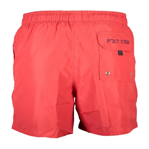 Swim Trunks with Elastic Waist - La Martina - Modalova