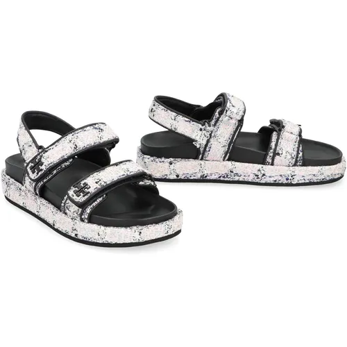 Knitted Boucle Sandals - Tory Burch - Modalova
