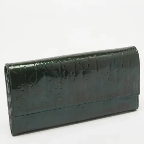 Pre-owned Leather wallets - Dior Vintage - Modalova