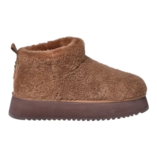 Sheepskin Ankle Boots - Baldinini - Modalova