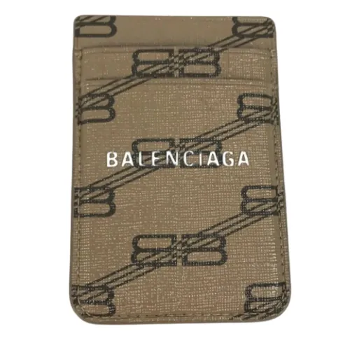 Pre-owned Cuoio wallets - Balenciaga Vintage - Modalova