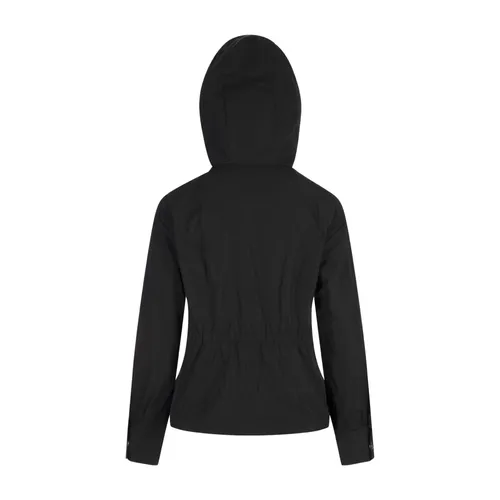 Black Coats with Polyester and Cotton - Moncler - Modalova
