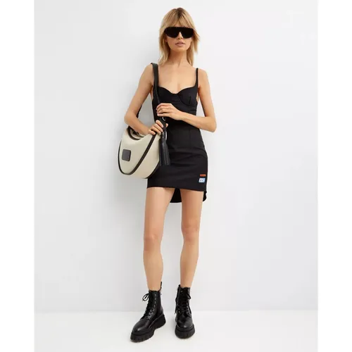 Black Mini Dress Heart Neckline - Heron Preston - Modalova