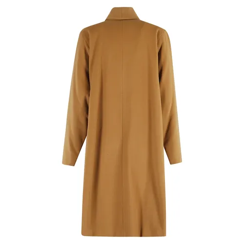 Camel Wool-Blend Elise Coat - Isabel Marant - Modalova