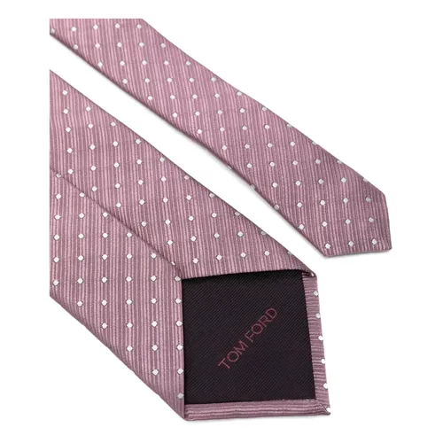 Silk Dotted Tie - Tom Ford - Modalova