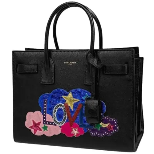 Pre-owned Leather Handbag - Saint Laurent Vintage - Modalova