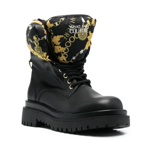 Black Gold Drew Booties - Versace Jeans Couture - Modalova