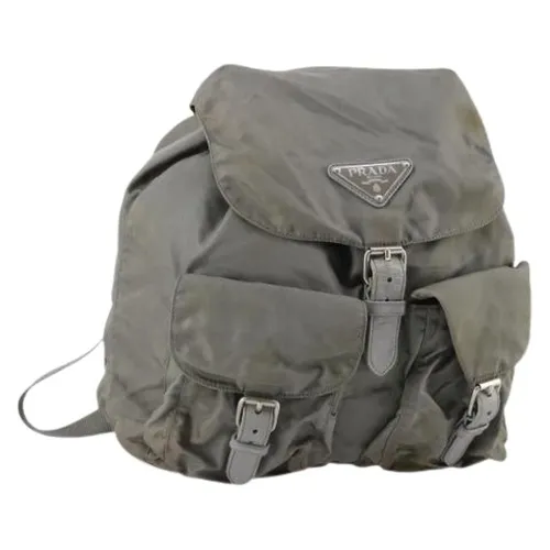 Pre-owned Nylon Backpack - Prada Vintage - Modalova