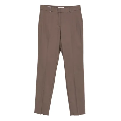 Belt-loops Trousers - Peserico - Modalova