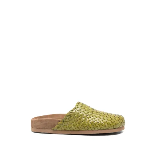 Woven Leather Mule - Dragon Diffusion - Modalova