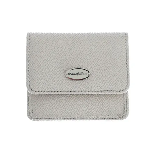 White Leather Condom Bag - Dolce & Gabbana - Modalova