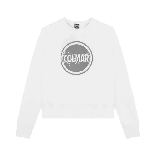 Sweater with Glitter Logo - Colmar - Modalova