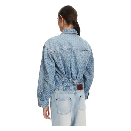 Cinched Trucker Jacket - Calvin Klein Jeans - Modalova