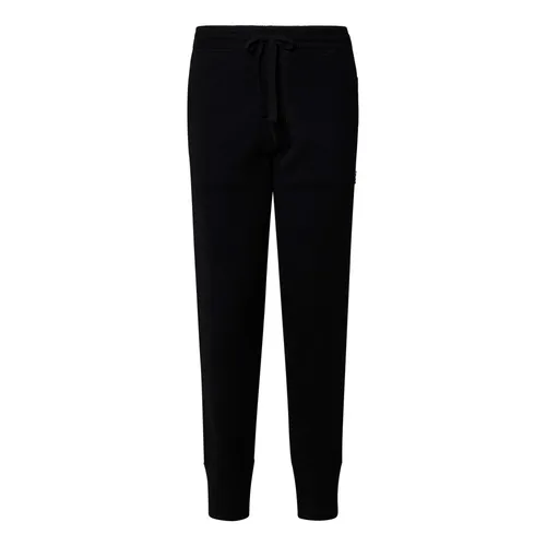 Black Ribbed Wool Cashmere Pants - Dolce & Gabbana - Modalova