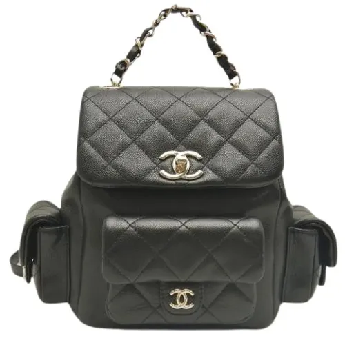 Pre-owned Leather Backpack - Chanel Vintage - Modalova