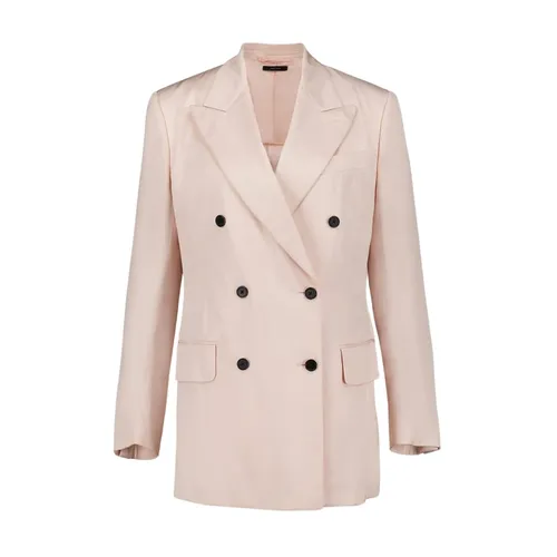 Blazer cruzado rosa claro - Tom Ford - Modalova