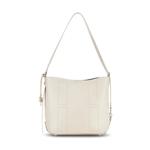 Elegant Bianco Shoulder Bag - Hogan - Modalova