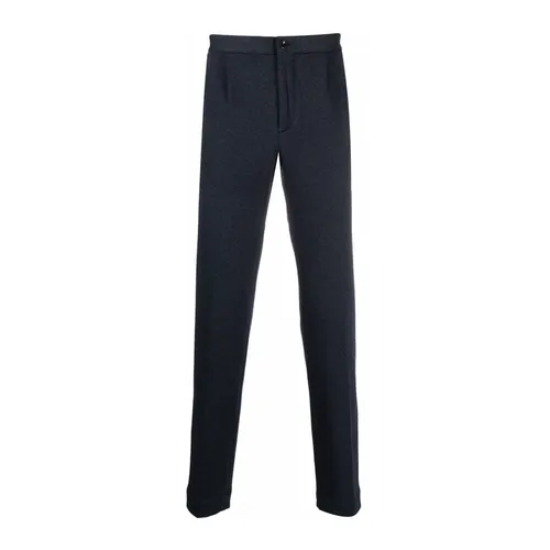 Elasticated-Waist Tailored Trousers in Grey - Incotex - Modalova