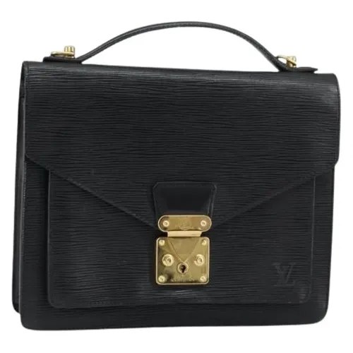 Pre-owned Leather Handbag - Louis Vuitton Vintage - Modalova